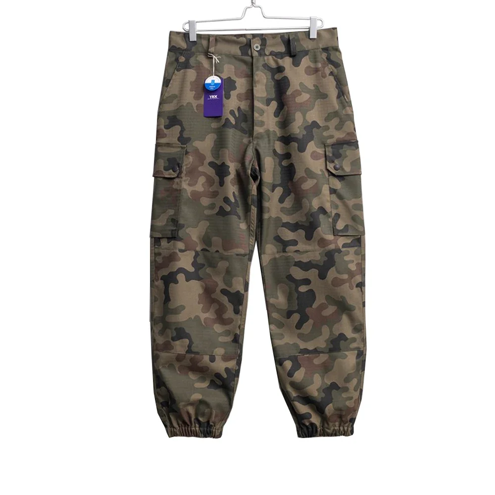 Men's Sweatpants Camouflage Wide Leg Casual Training Sports Pants Anti-infrared Sports Tactical Pants Retro Camouflage Pants