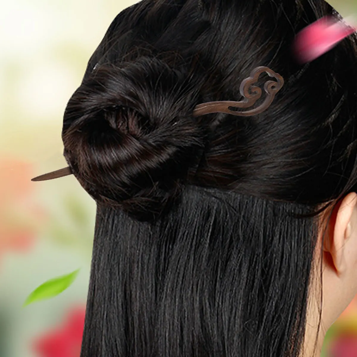 

Hairpin Vintage Bamboo Chopsticks Decorative Women Retro Hairstyle Daily Party Elegant Accessories Wooden Stick