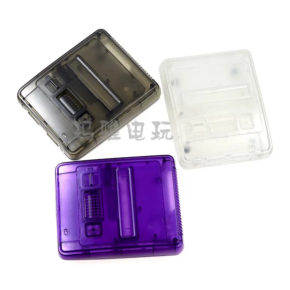 

For SFC Replacement Case Transparent Box For Super Famicom Console Super NES Game Console DIY