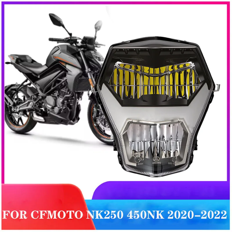 

For CFMOTO Motorcycle Accessories Front Headlight 250NK Headlight Assembly LED Headlights