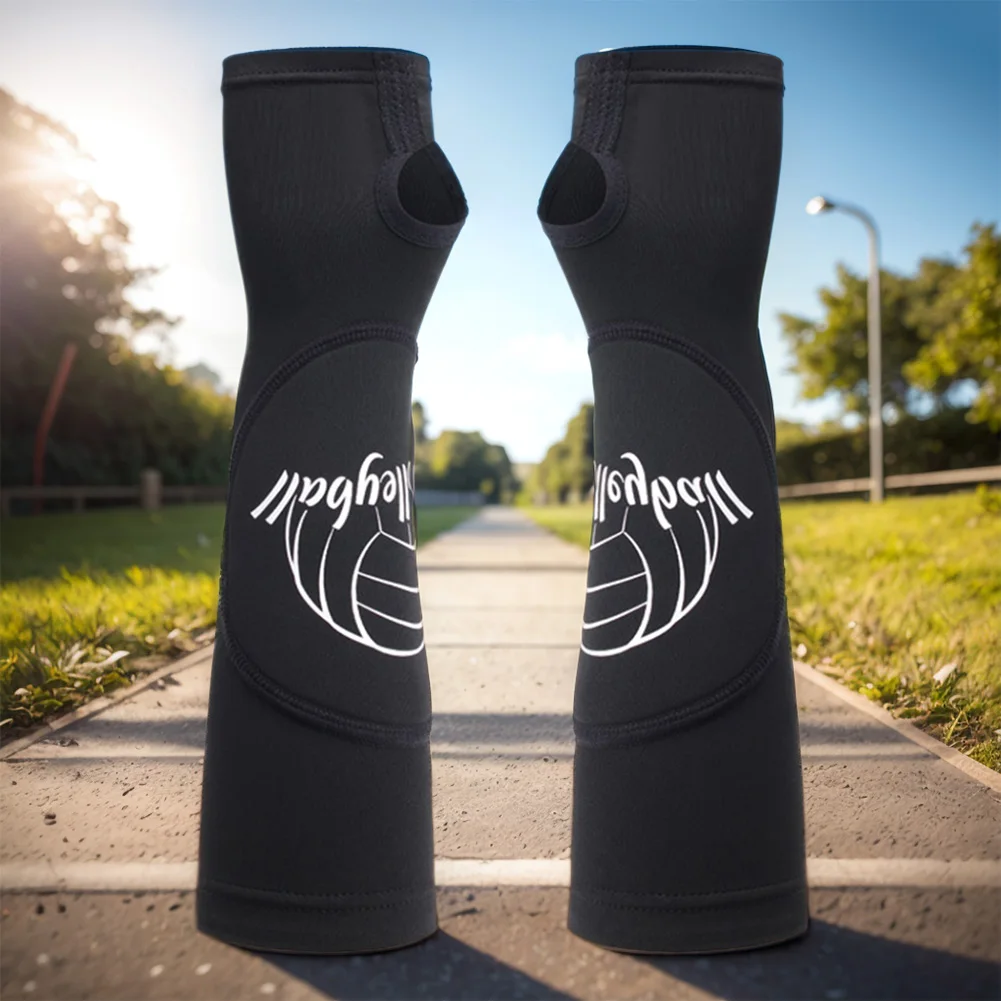 أكمام ذراع للكرة الطائرة مع وسادة حماية وأكمام مبطنة للكرة الطائرة للتدريب على ضرب المعصم للنساء والرجال والشباب المراهقين #3