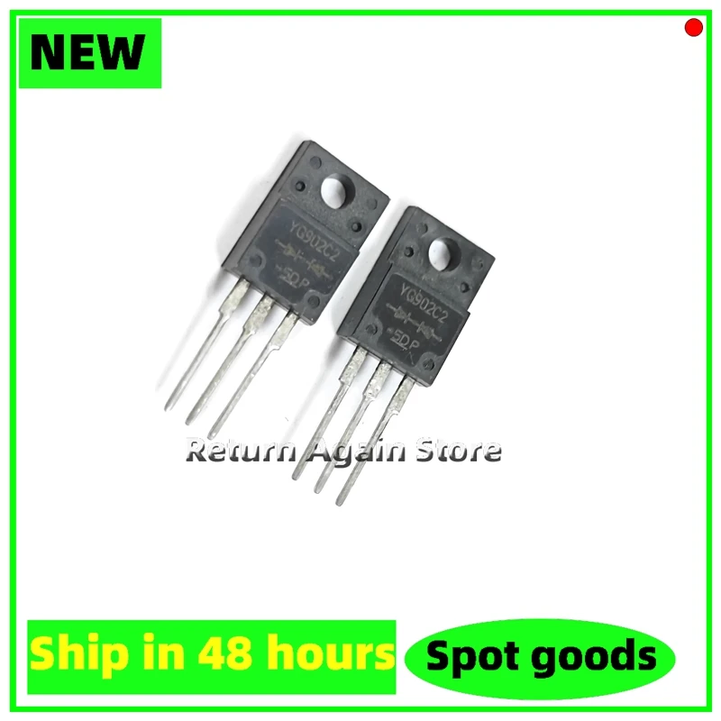 10 PÇS/LOTE YG902C2R YG902C2 diodo Schottky novo original YG902C3R TO220F 10A200V/300V