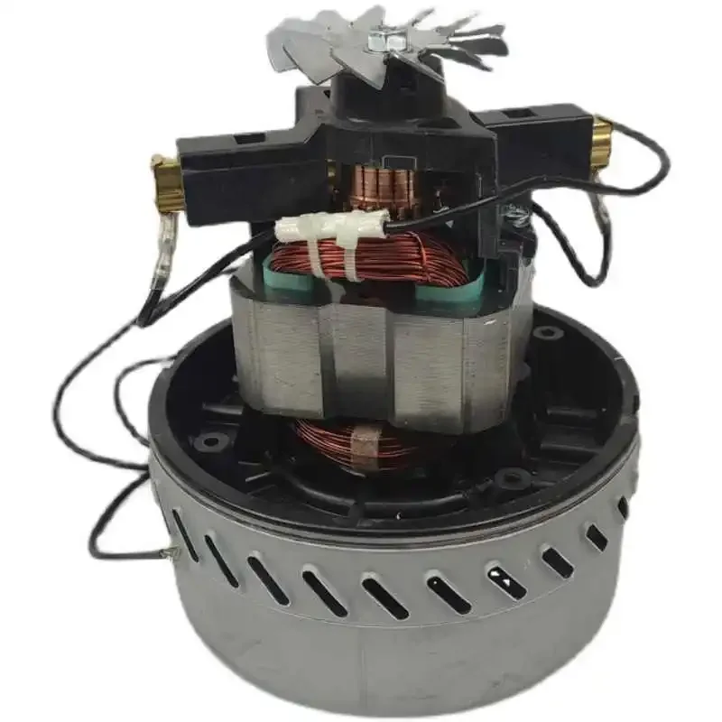 220V 2000W Industrial Vacuum Cleaner Motor Large Power Copper Wire Vacuum Cleaner Parts Wet Dry Suction Fan Motor Accessories
