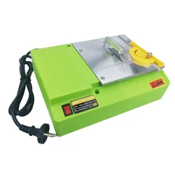 ALLSOME 220V 480W Mini Portable Table Saw Multifunctional Handmade Woodworking Bench Saws Cutting Tool BG3115