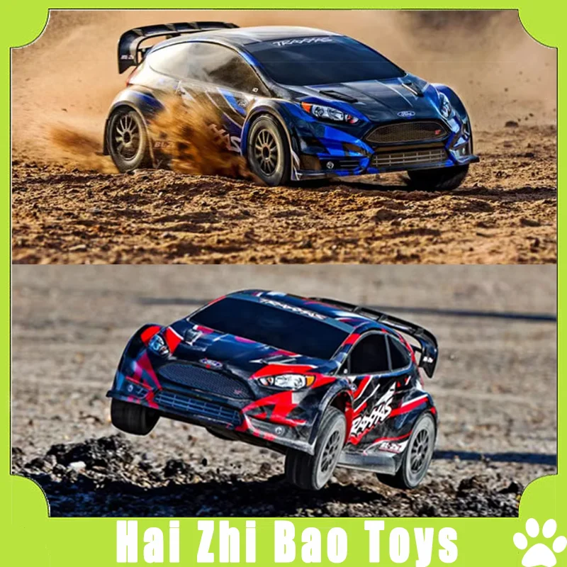 TRAXXAS remote control brushless full-size simulation 1:10 Ford rally car racing off-road BL-2s Ford Fiesta ST Rally 74154-4