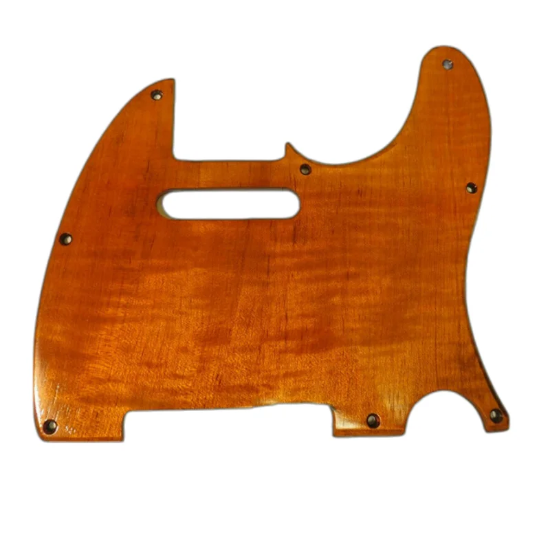 

Новая гитара Telecaster Pickguard ручной работы Древесина клена Tele Guitar parts #4876