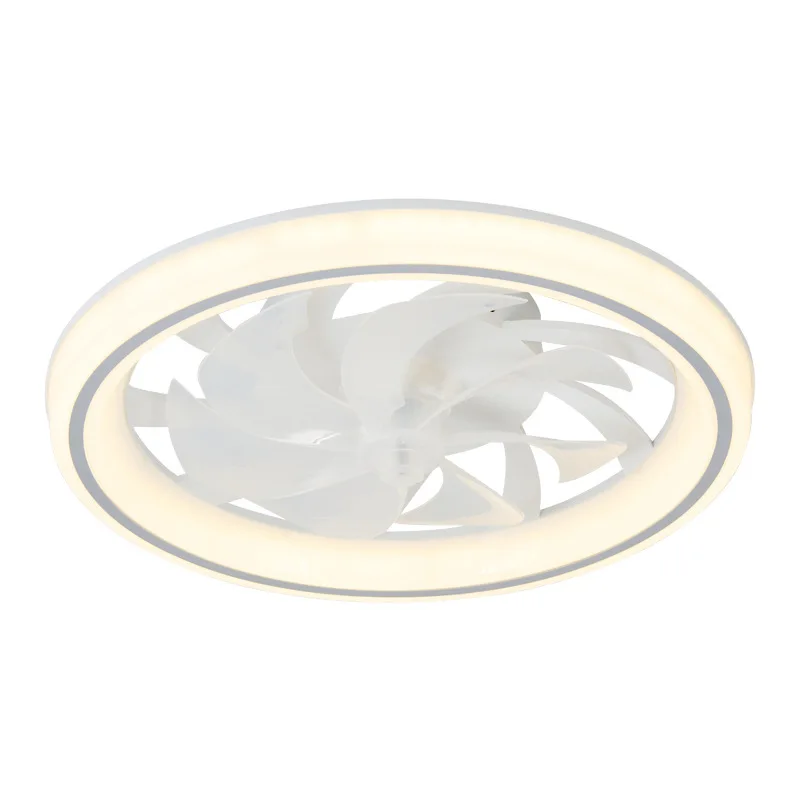 48cm Ceiling Fan Light Living Room Bedroom Modern and Simple Home Intelligent Remote Control Restaurant LED Fan Light