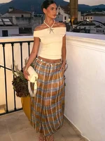 Casual Chic Lantern Pants Women Pants Side Pockets Long Straight Loose Pants Fashion 2026 Spring Printed Trousers - Image 3