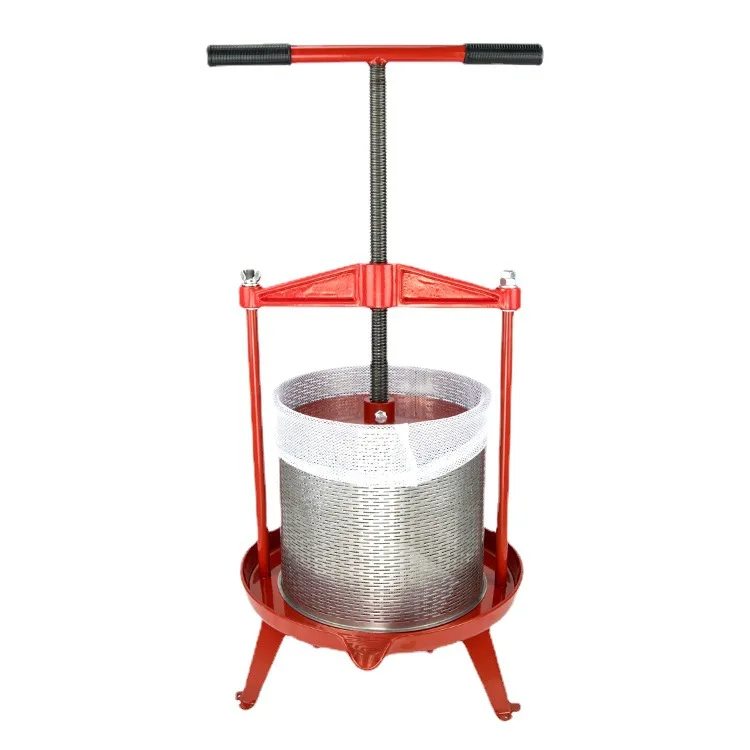 14L الثقيلة T مقبض دليل الصحافة النبيذ الصحافة العسل النفط بقايا الخضار حشو بقايا الفول الصحافة