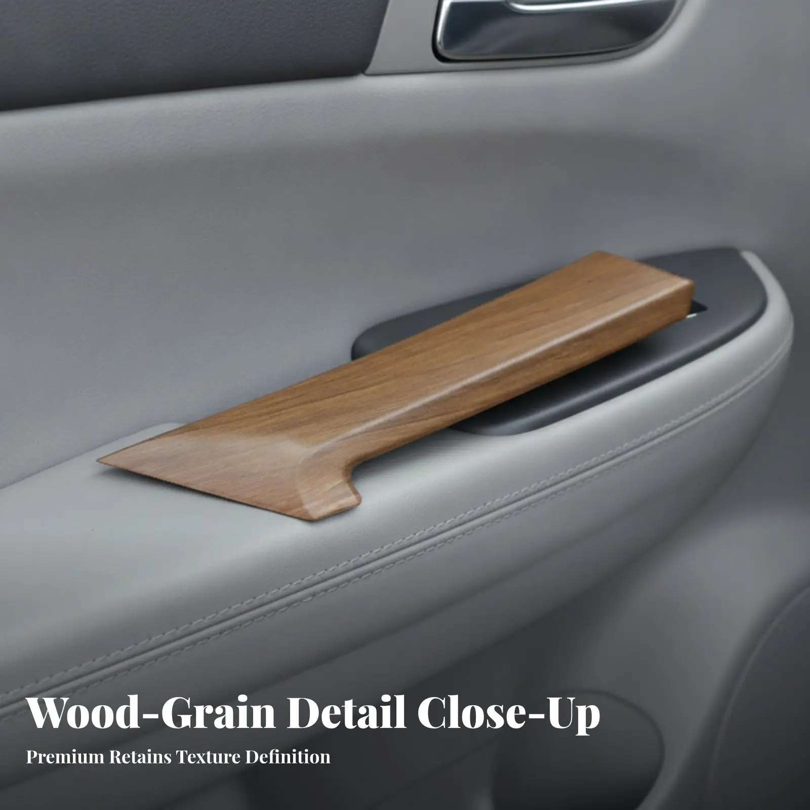 Vehicle Vehicle Door Handle Cover Trim ABS Material Interior Grip Overlay Scratch Resistant Wood Finish for Car Door Panel Protection - Aliexpress Deal