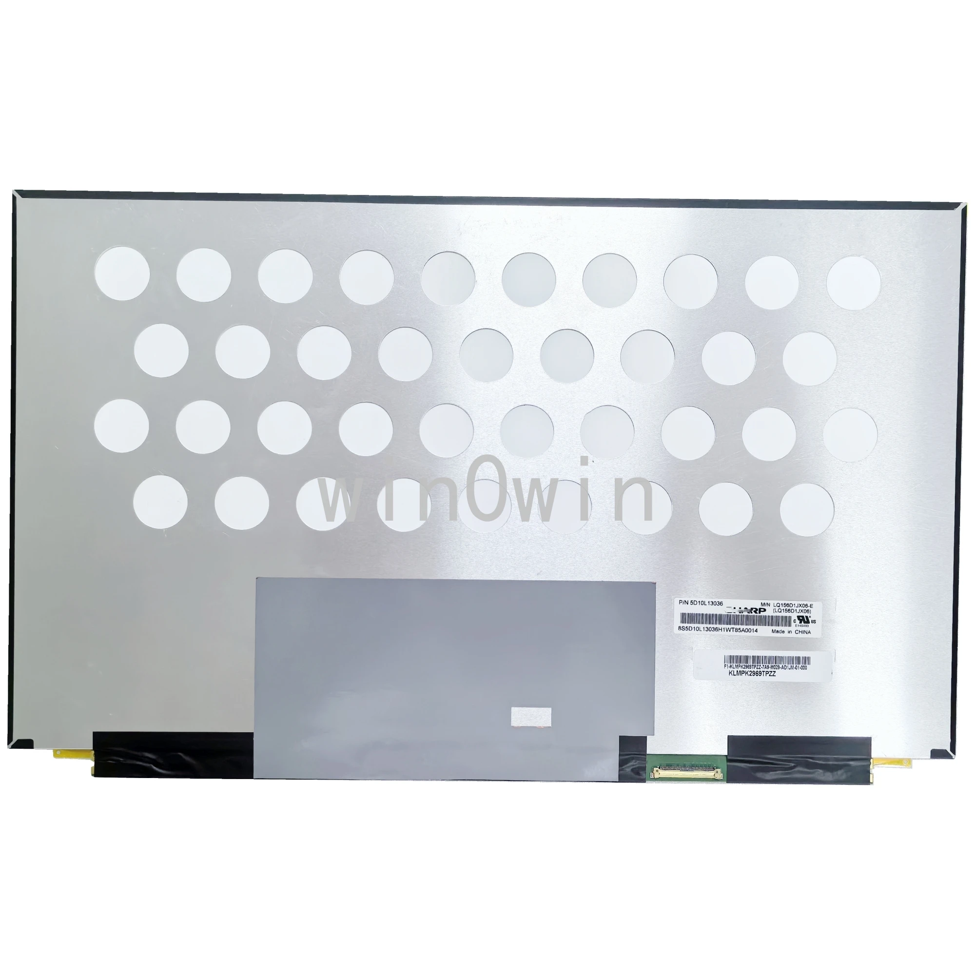 LQ156D1JX06-E LQ156D1JX06 15.6'' 3840x2160 15.6 inch LCD Display Panel EDP Laptop Matrix LED Screen