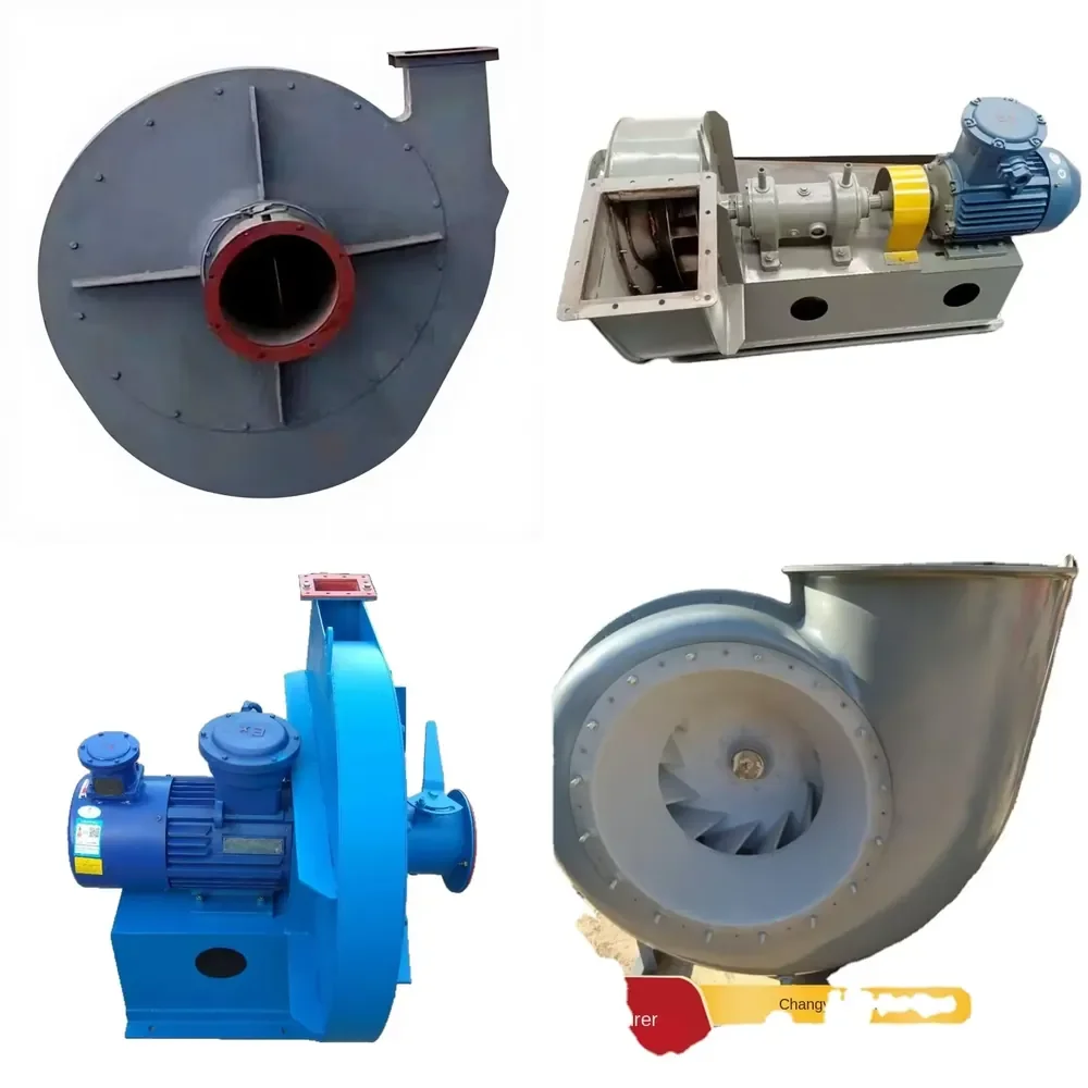 

Centrifugal Industrial Fan 3KW Dust Strong Wind Pressure Iron Material 380V