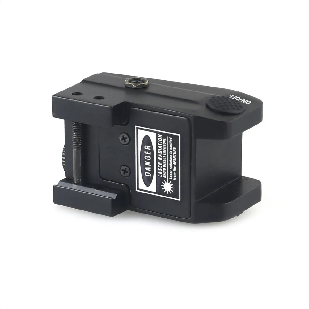 التكتيكية مسدس مصباح ليد جيب كومبو الأحمر الأخضر نقطة سلاح بندقية ضوء للتصوير في الهواء الطلق صالح 20 مللي متر Picatinny السكك الحديدية