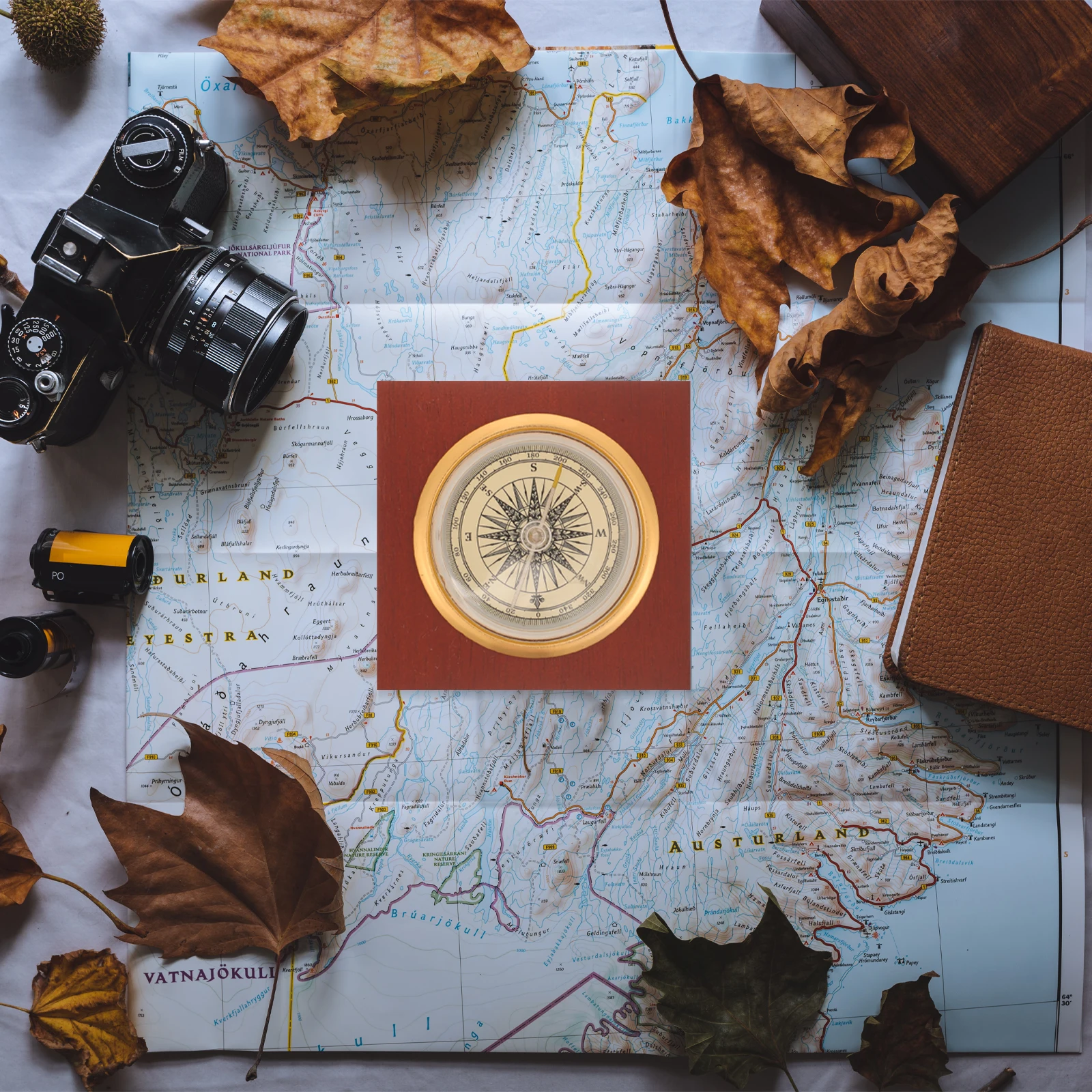 

Wooden Vintage Portable Navigation Tool For Hiking Camping Outdoor Survival Small Taoist Compass Retro Chinese Compass