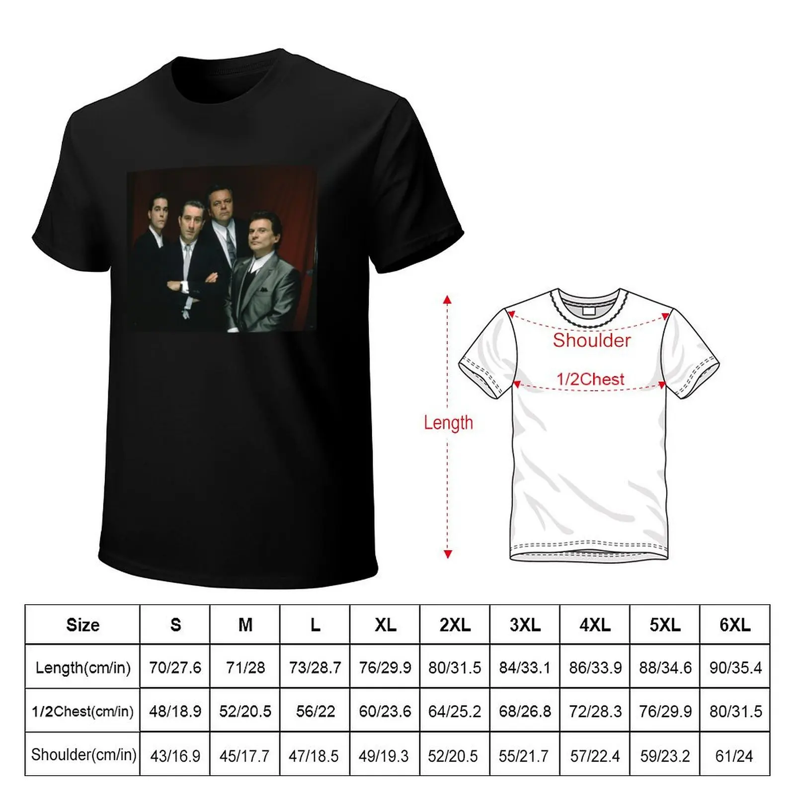 Goodfellas - the boys T-Shirt plus size tops vintage clothes sports fans Men's clothing