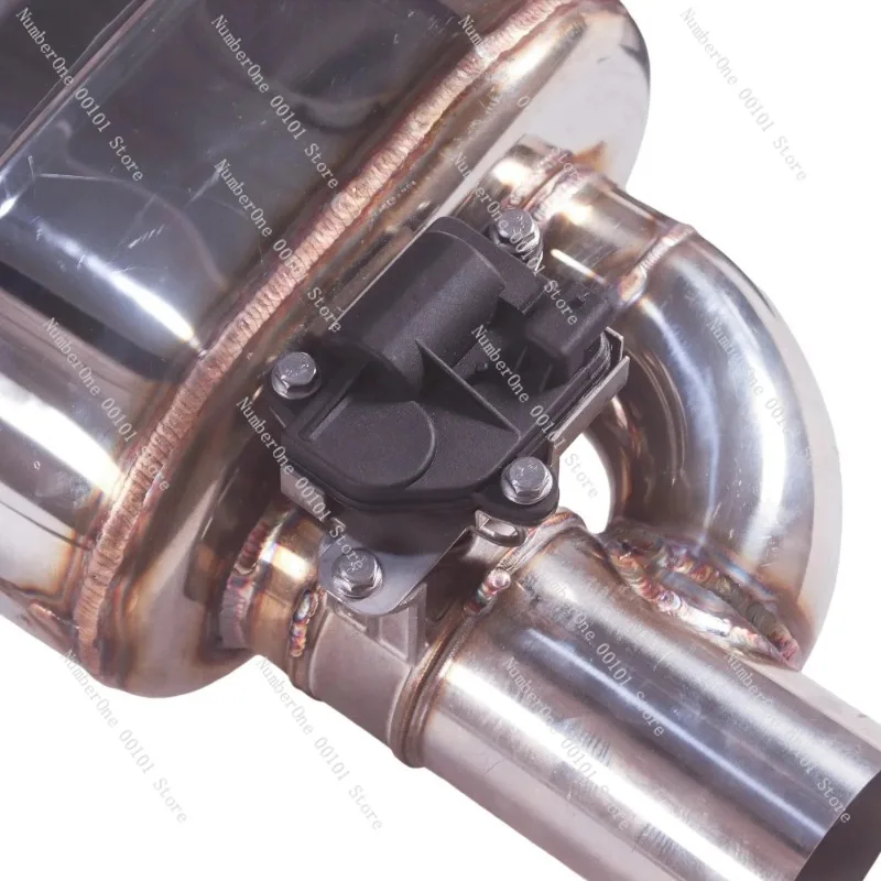 

Universal Exhaust Muffler with Valve SUS304 6MM 63MM 70MM 76MM