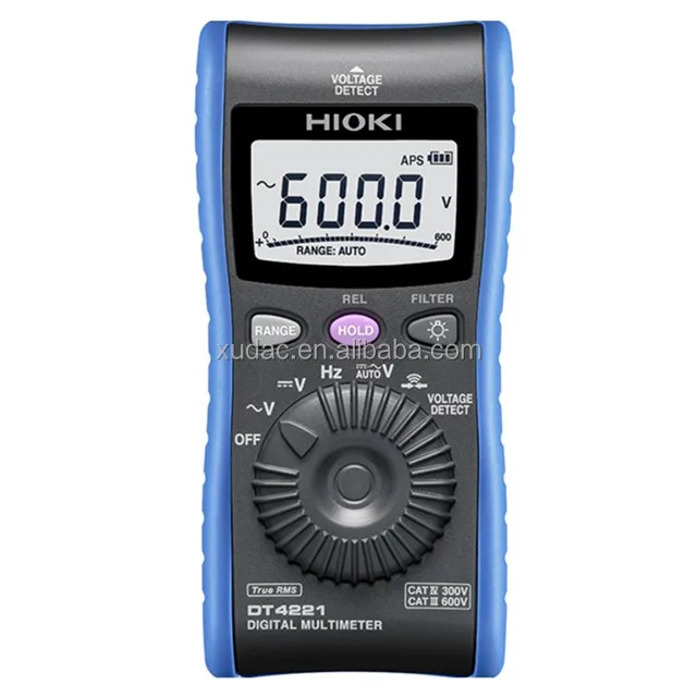 New and Original Portable Compact Series Digital Multimeter DT4221 6.000 point display low-pass filter function