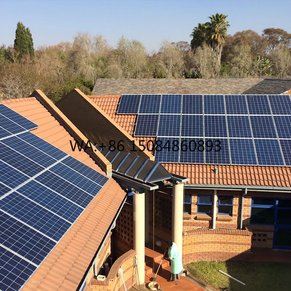 Commercial 1Mw Solar Power Plant System with Strings Inverters