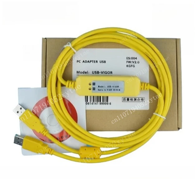 Programming Cable Communication Download Line USB-VIGOR Data Transmission Cable Parts Compatible with Fengwei VB VH Series PLC