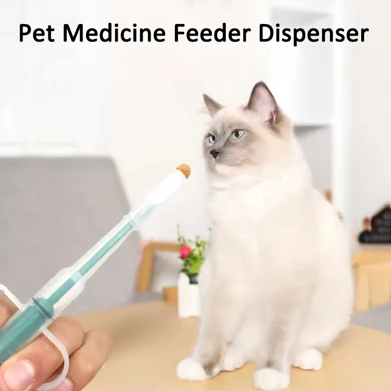 

Pet Pill Shooter Medicine Liquid Feeding Dispenser Pet Pill Popper Soft Tip Pet Tablet Pill Feeder for Puppy Kitten Pet Supplies