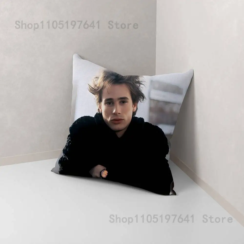 J-Jeff B-Buckley المغني كيس وسادة ل أريكة ديكور سيارة مكتب غرفة الطباعة غطاء الوسادة الزينة والحامي #2