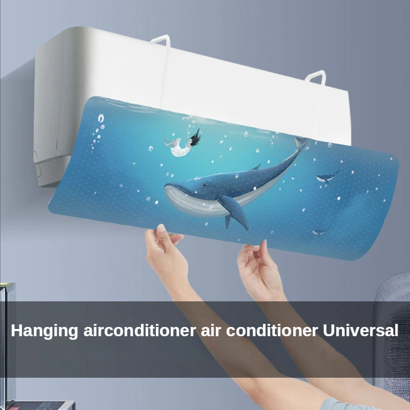 Air Conditioner Wind Deflector Home Air Conditioning Windshield Adjustable Shade Wind Guide Retractable Wall Mounted Universal