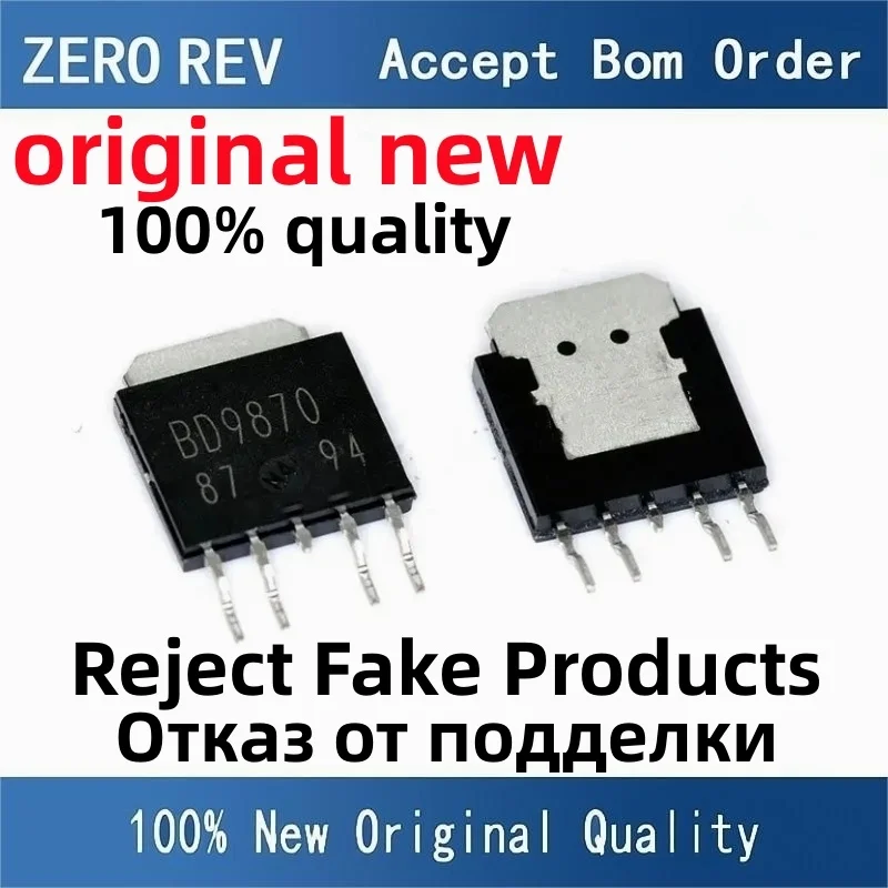 

5Pcs 100% New BD9870FPS-E2 BD9870 TO-252S-5 BD9703FP-E2 BD9703 TO-252-5 original chips ic