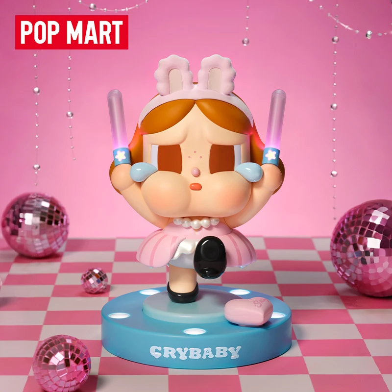 

Оригинальные блестящие блестящие украшения Popmart Crybaby серии, модные и модные периферийные украшения, подарки на день рождения для девочек