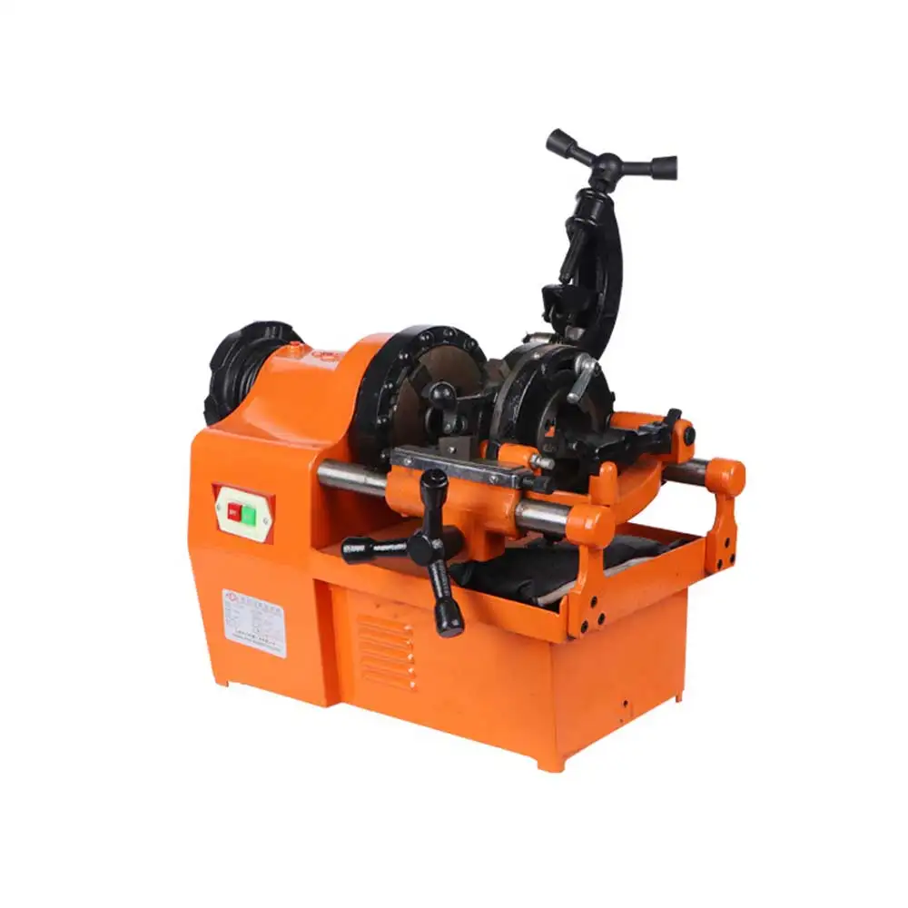 Electric Wire Threading Machine Fire Water Pipe Gas Steel Pipe Twisting Wire Fast Opening Machine 1/2"-2" Wire Machine