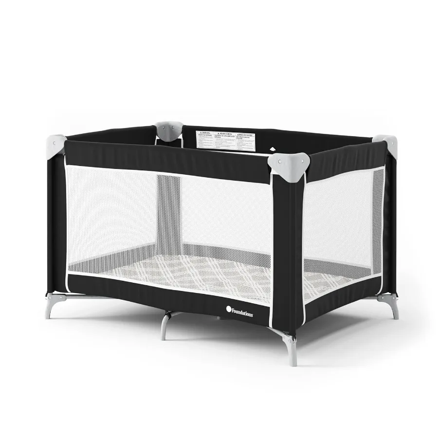 ホテル用折りたたみ式ベビーサークル「Sleep 'N Store」、取り外し可能なベビーベッド付きポータブルプレイヤード、収納付きトラベルプレイヤード