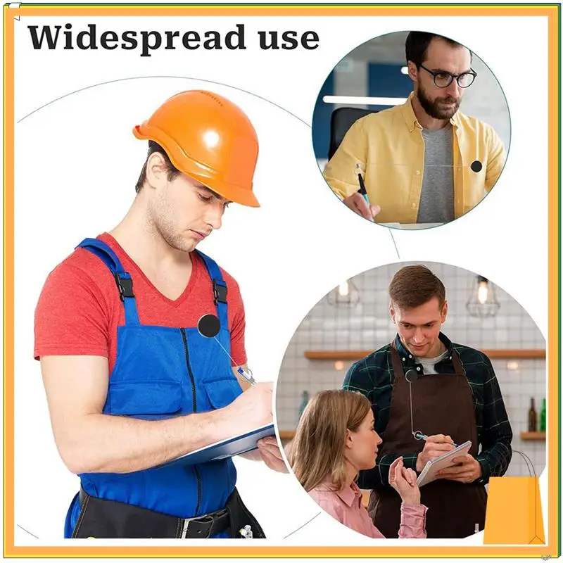 L52A-4 упаковки, сверхмощный выдвижной держатель для карандашей, универсальный выдвижной ремешок для плотников, медсестер, официанток