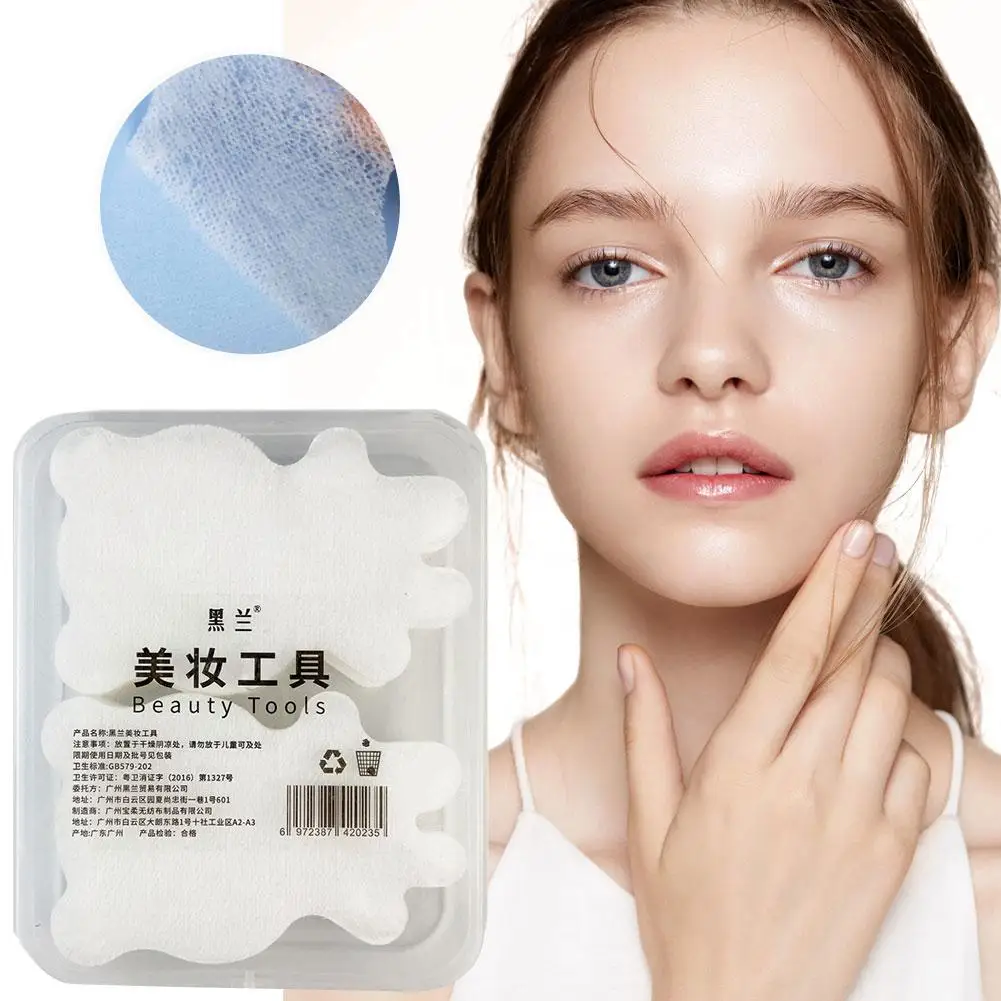 1bag Multi Functional Cotton Pad Wet Cotton Special Thin Remover Mask Stretchable Paper Makeup Facial Cotton Soft Toner S3R3