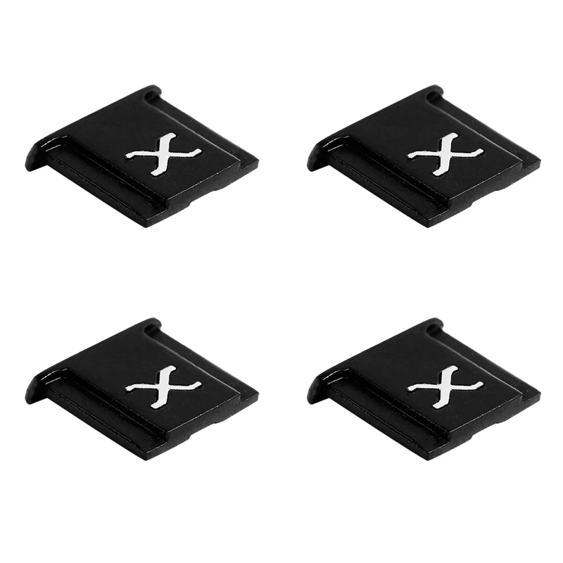 4X Suitable For Fuji X-T4 X-T3 X-T2 X-T30 X-T20 X-E3 X-E2 X-PRO3 X-PRO2 X30 X10 Hot Shoe Embedded Flash Hot Shoe Black