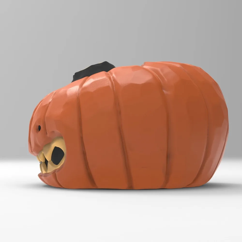 

Halloween Pumpkinn Tissue Box Gnash Model Toy Pumpkin Paper Storage Box Cartoon Decorative Pumpkin Ornament Decoration