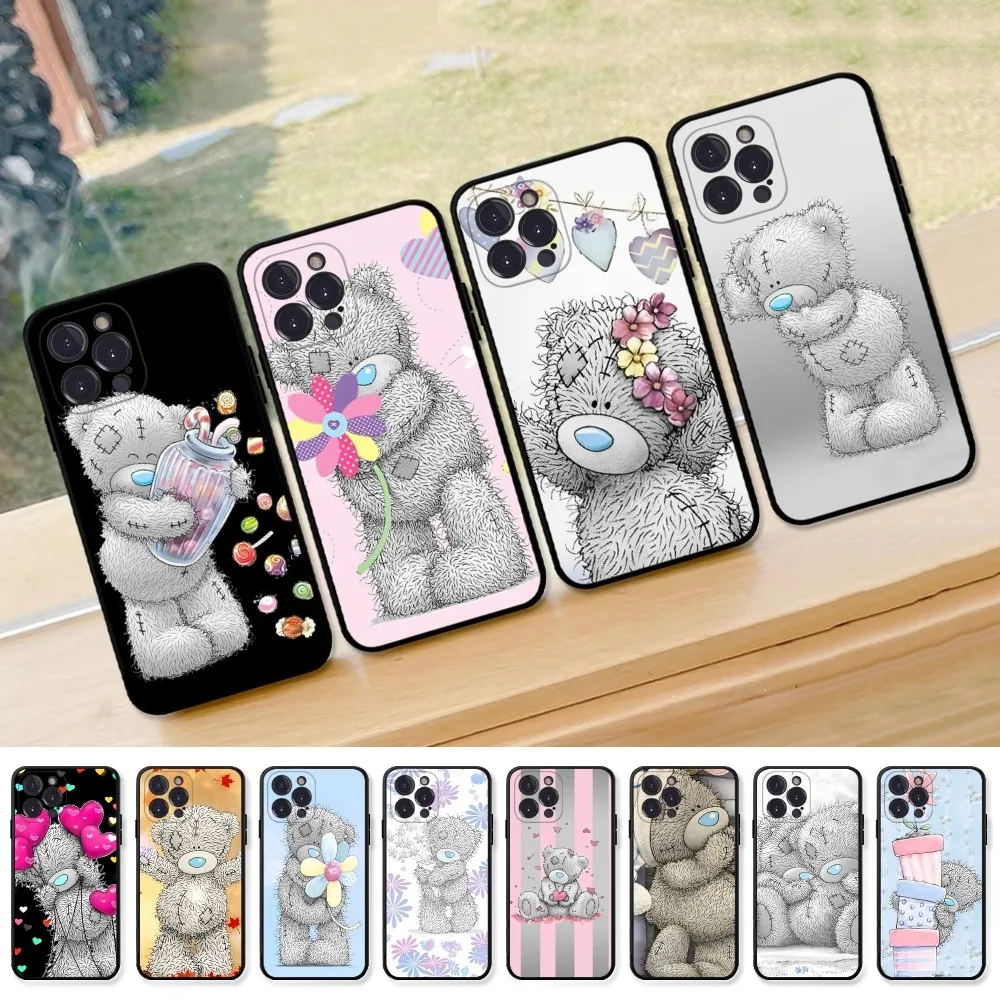 Cute Tatty Teddy Phone Case For iPhone 15 14 11 12 13 Mini Pro XS Max Cover 6 7 8 Plus X XR SE 2020 Funda Shell