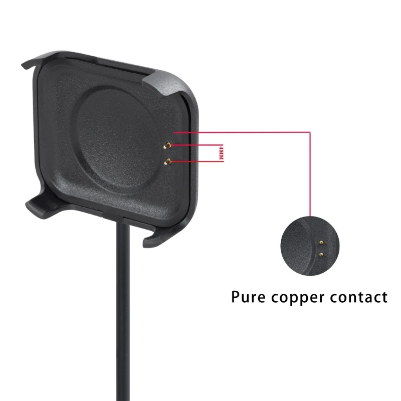 J78A Easy to Use Portable Efficient Smartwatch Charging Station Base Holder Travel Friendly for P6 X16 HW22 T500plus