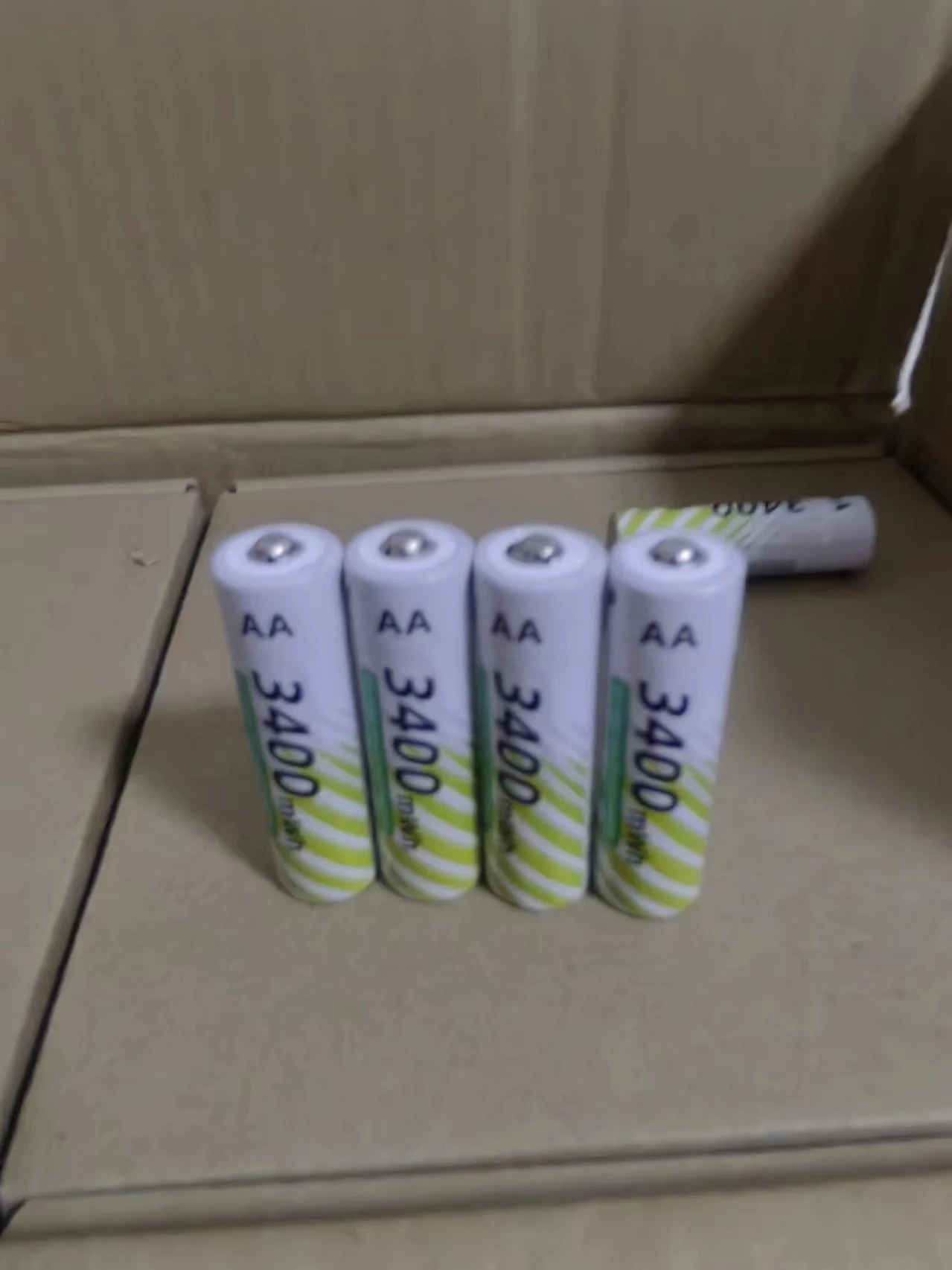 

New Li-ion AAA and AA Rechargeable Batteries USB Lithium-ion 3400mWh 1.5V AA Rechargeable Batteries+800mWh 1.5V AAA Battery