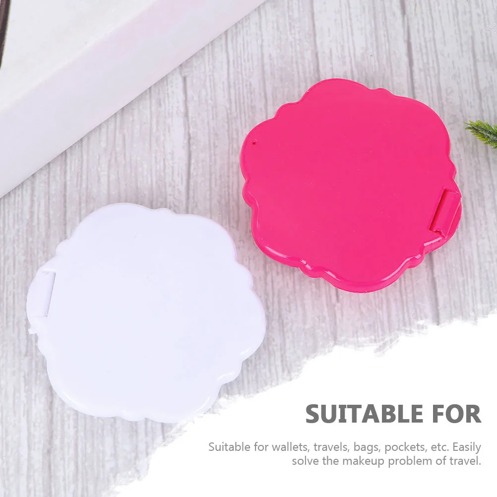 

12Pcs Portable Double-Side Makeup Mirrors Compact Foldable Lightweight Travel Pocket Mirror Pocket Mirror Makeup Tool