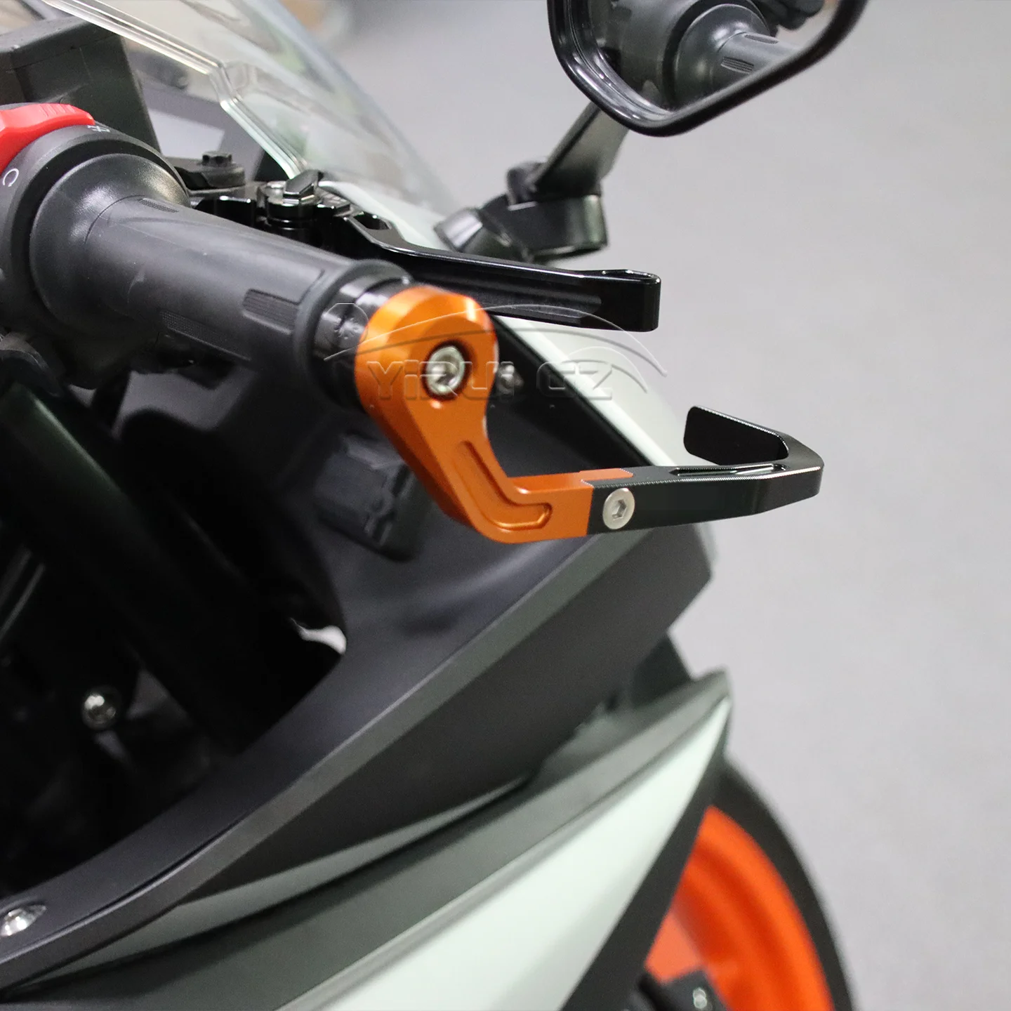 Uniwersalne ochraniacze kierownicy 7/8 cala do motocykli 1290 Super Duke R/GT 890 250 Duke R, skuterów, osłona dźwigni hamulca, aluminium CNC