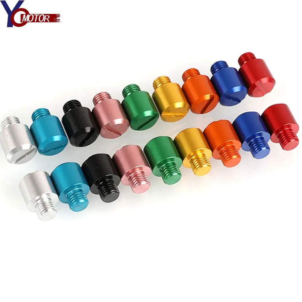 M10*1.25 CNC Mirrors Hole Plug Screw Cover Cap Thread Adapter Bolts For 690DUKE 690ENDURO 690 SMC R 900RS Motorcycle Accessories