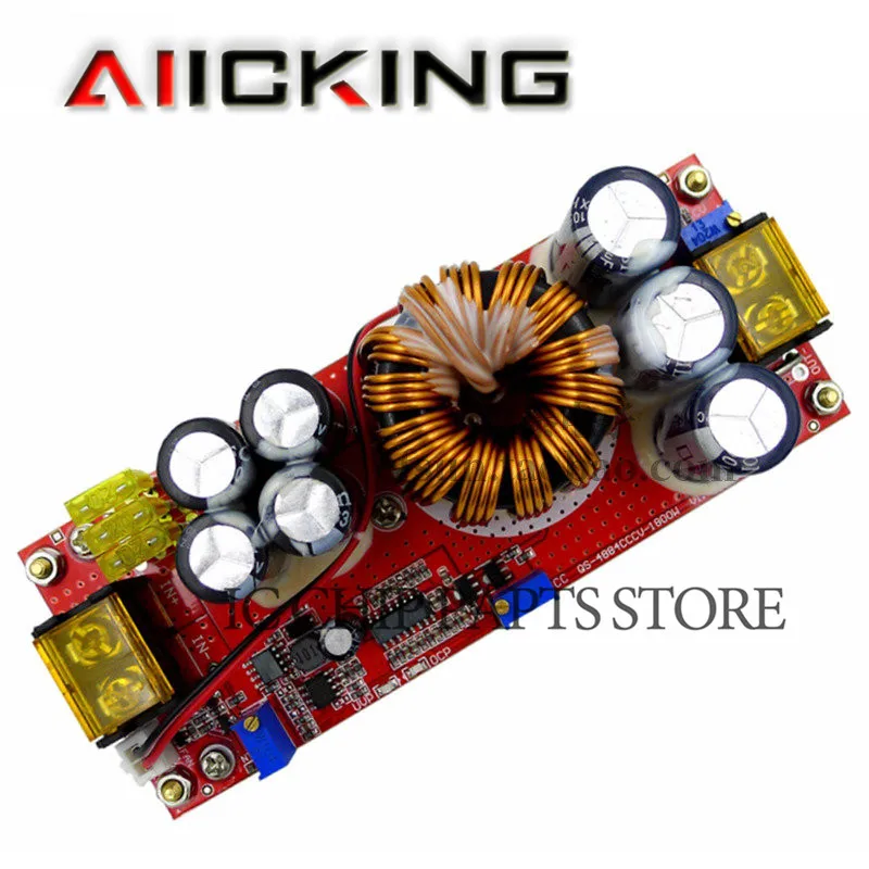 DC-DC 부스트 컨버터 스텝 업 레귤레이터 전원 모듈, 정전류 읽기, 주식, 신제품, 좋은 품질, 1800W, 40A