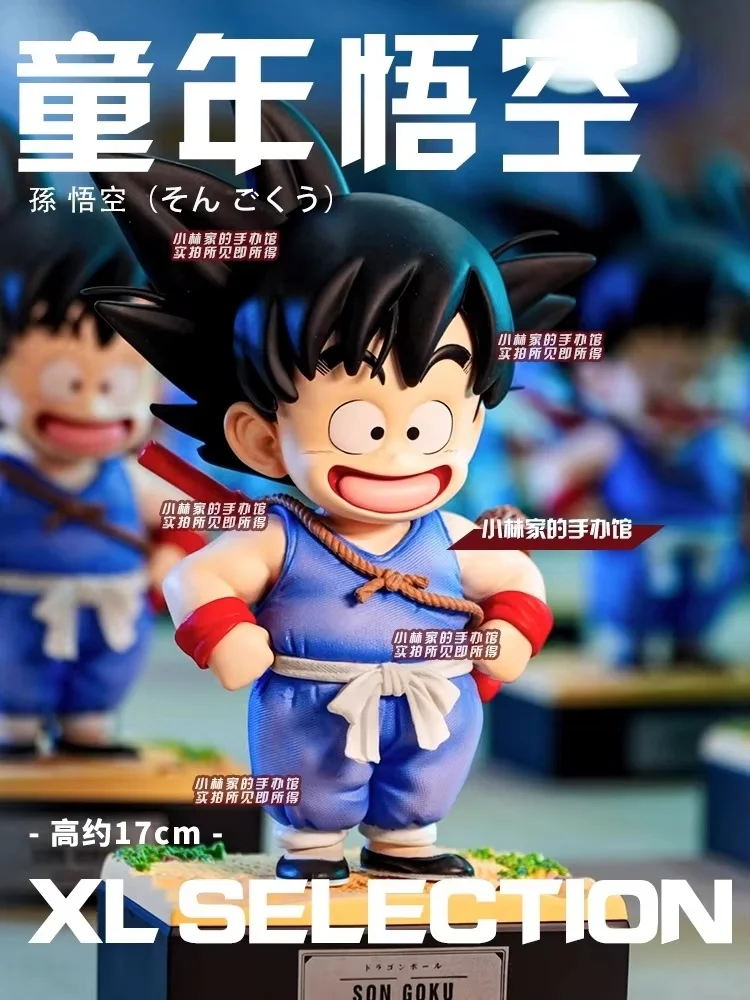 

New Jt Studio Dragon Ball Anime Super Saiyan Goku Klin Trunks Figures - SSJ4 Son Goku Statue Collection Model Toys Gifts