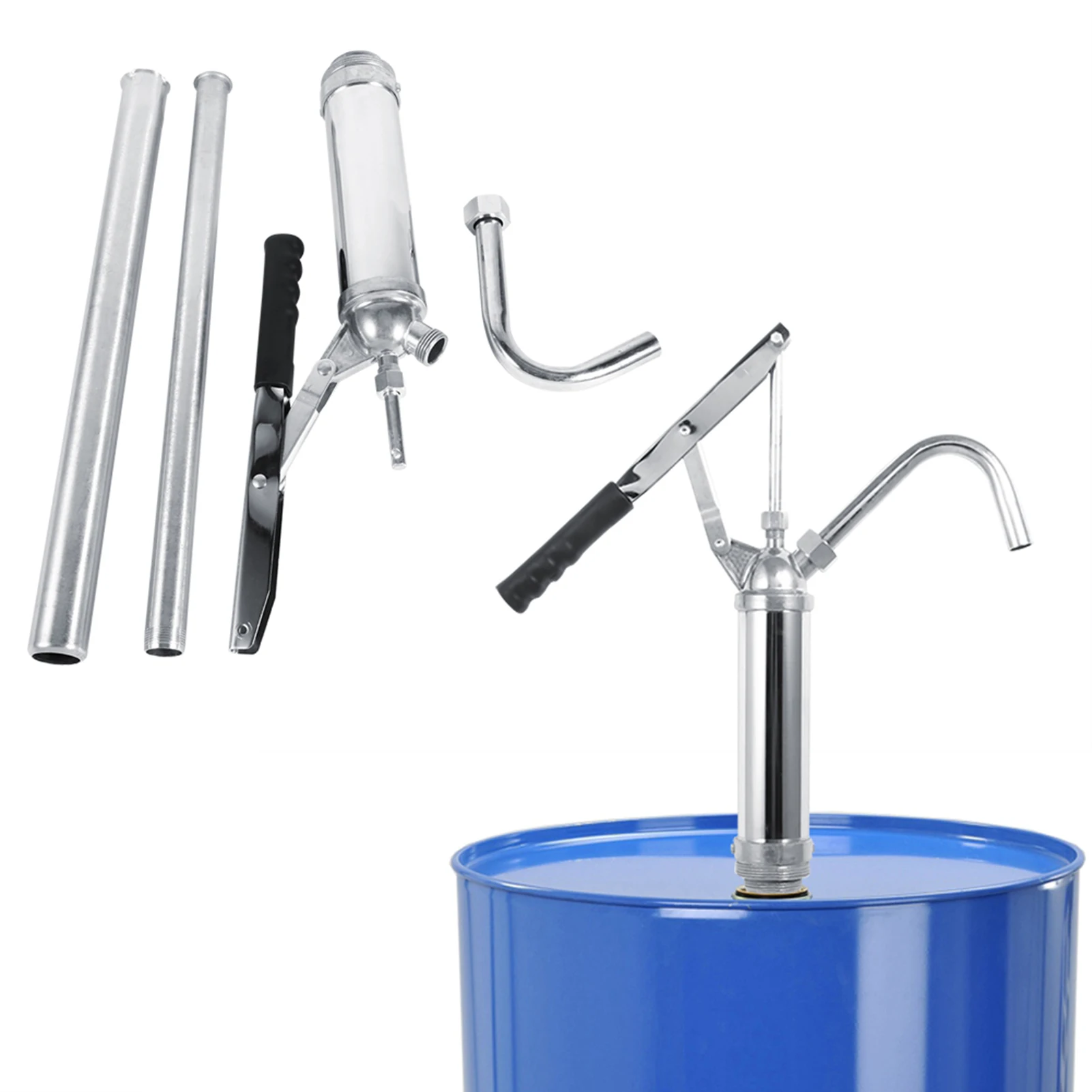 Drum Barrel  Lever Action Barrel Drum Pump  Oil Transfer Hand Operated Extractor Barrel  Transfer Pump