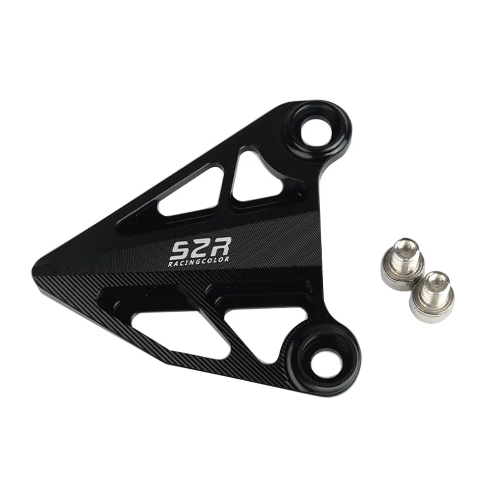 Remove the decorative cover and remove the mounting accessories for the modified 800NK front bumper.