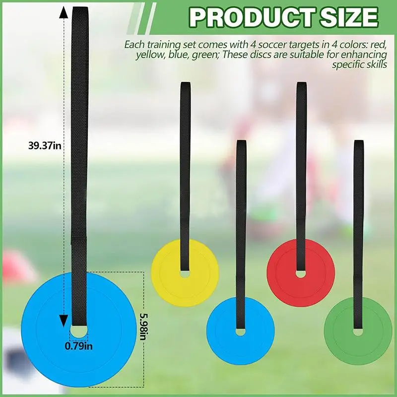 Football Goal Target Football Target For Training Goals Portable Sports Trainer With Adjustable Strap For Teens Youth Kids Boys