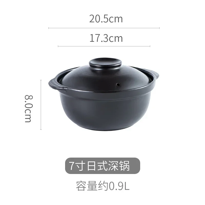 Koreaanse Pot Braadpan Aardewerk Soeppan Gestoomde Rijst Gestoofde Kip Rijst en Hittebestendige Claypot Rijst Gas Claypot