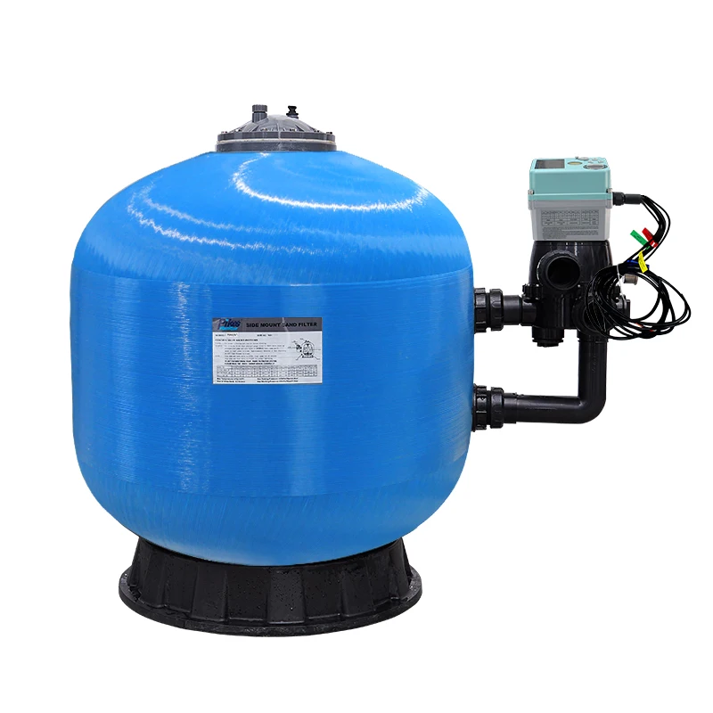 New Structural Design Swimming Pool Sand Filter System Automatic Backwash Control Valve Pool Water Circulation Cleaning