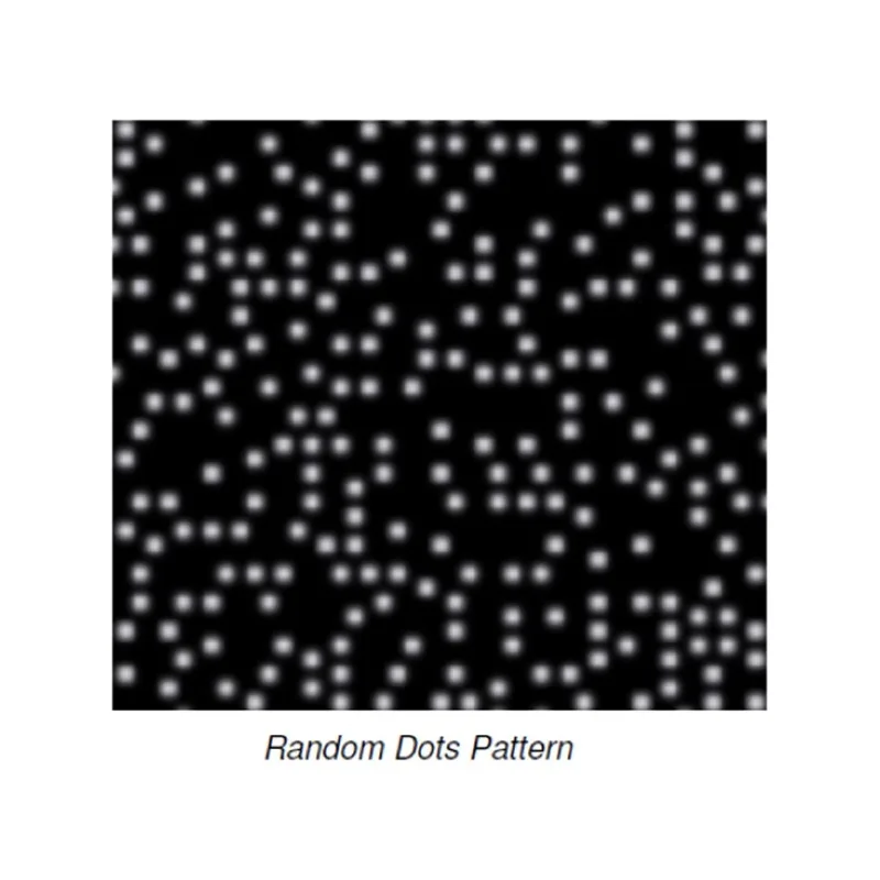 Turely-Pseudo Random Pattern DOE La-ser Module Solutions Available 10000 to 100000 Dots Customizable in Machine Vision Industry