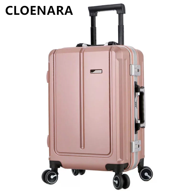 Imagem -04 - Colenara 20 24 Polegada The Novidades Suitcase Moda Masculina Liga de Alumínio Quadro de Negócios Trolley Bolsas Meninas com Rodas de Rolamento de Bagagem