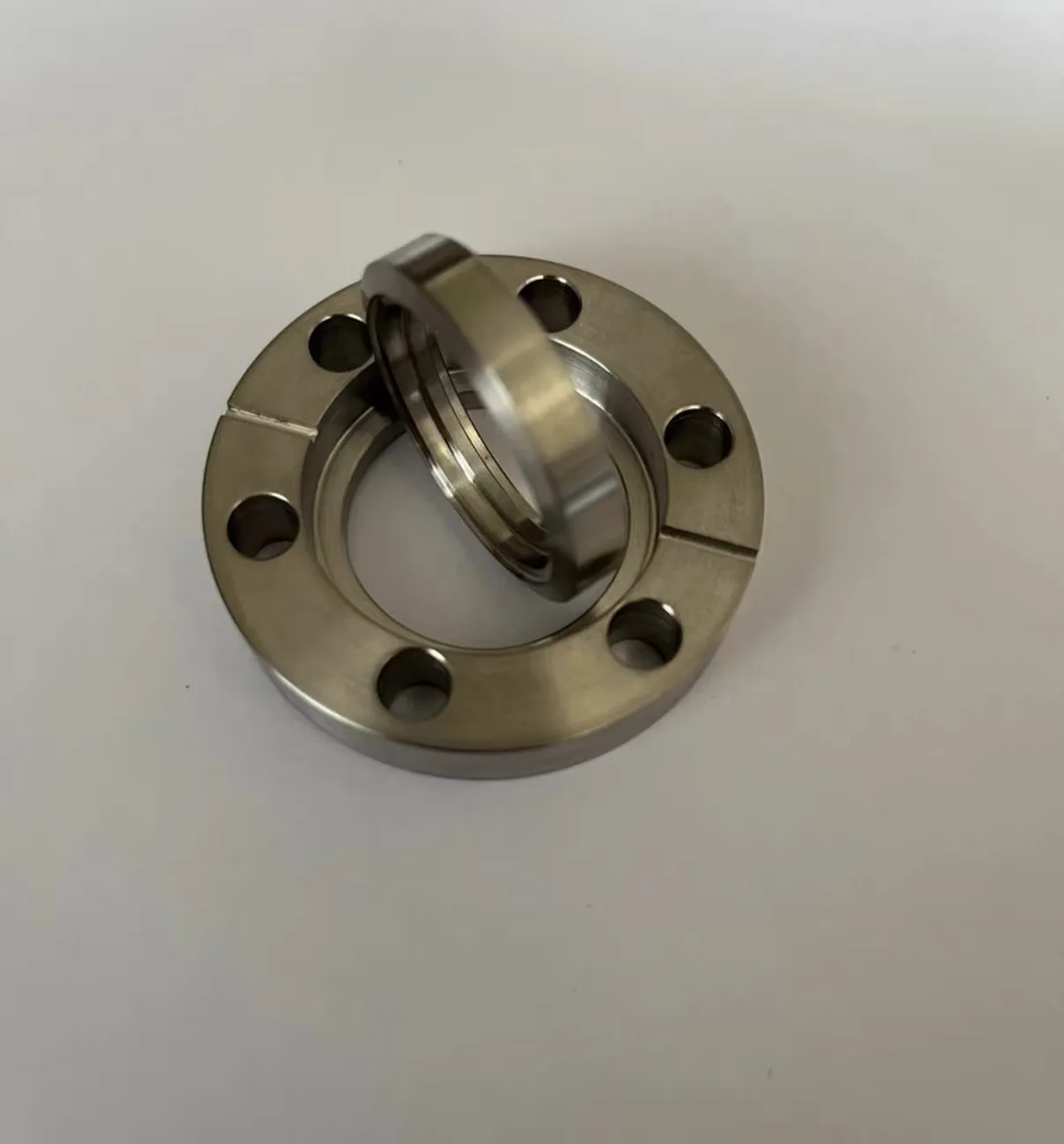 CF16CF25CF35CF63CF80CF100CF150CF200 high vacuum CF sleeve flange blade flange, CF internally welded movable flange, 304.